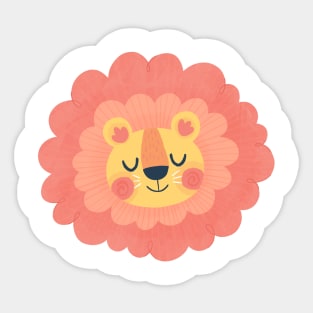 Cute Little Lion Sticker